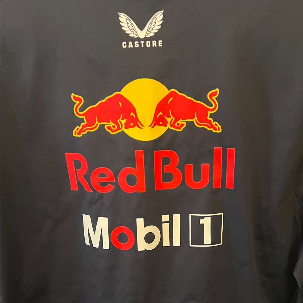 Oracle Red Bull Racing Men's Black Performance Jacket - Picture 3 of 8